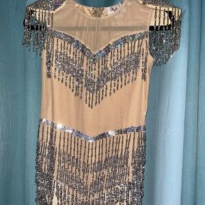 used glamour costumes mesh costume